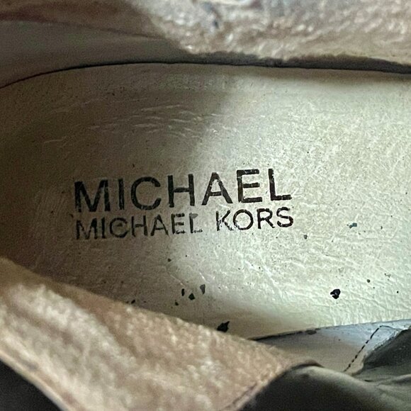 Michael Michael Kors Black Leather Riding Boots 9M – Equestrian Knee High Stretc - Picture 10 of 10